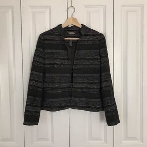 Black Label by Chico’s • Metallic Tweed Blazer